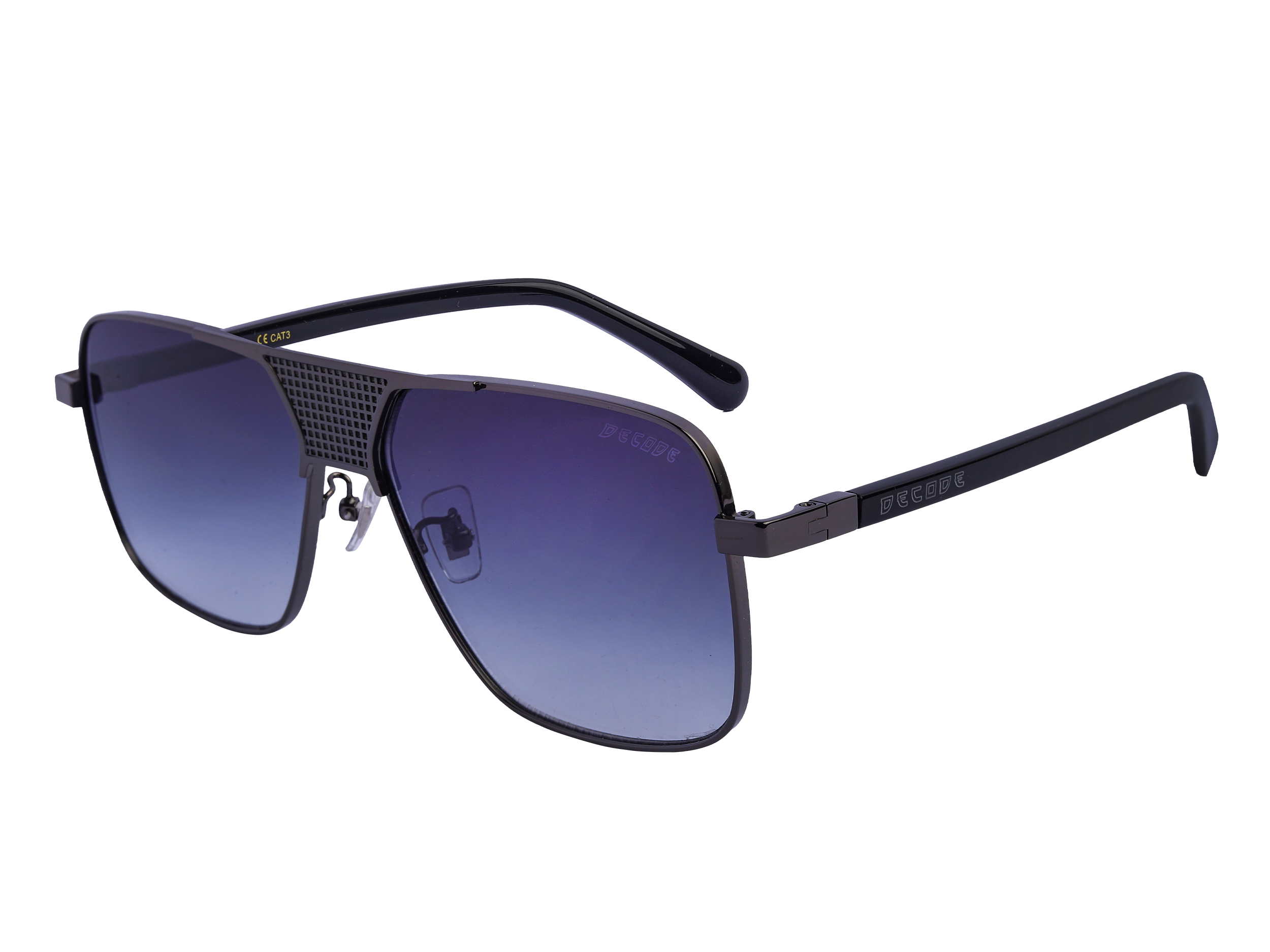 Decode Square Sunglasses - 1095 Black