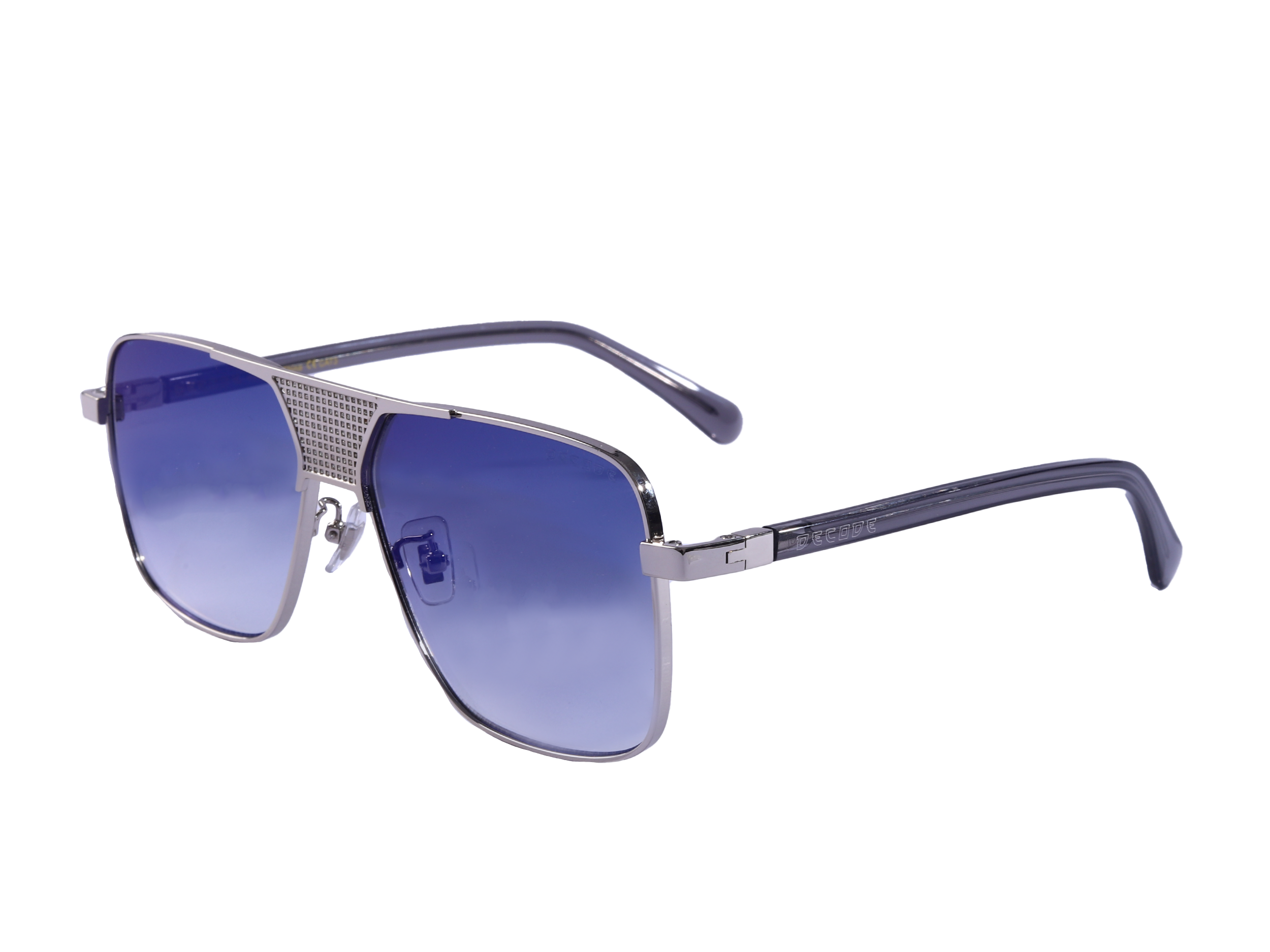 Decode Square Sunglasses - 1095 Silver