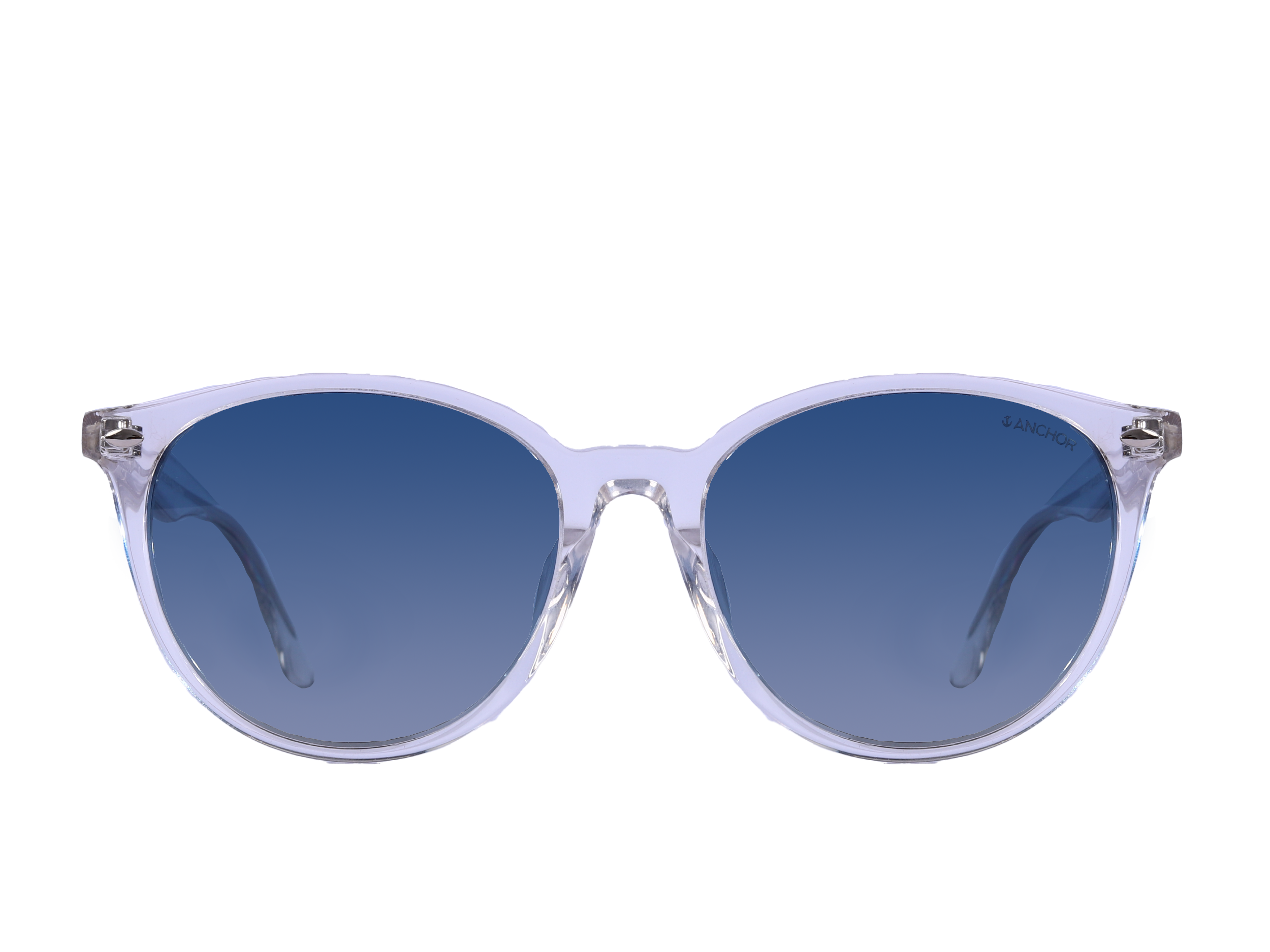 Anchor Round Sunglasses - GS5802 Crystal