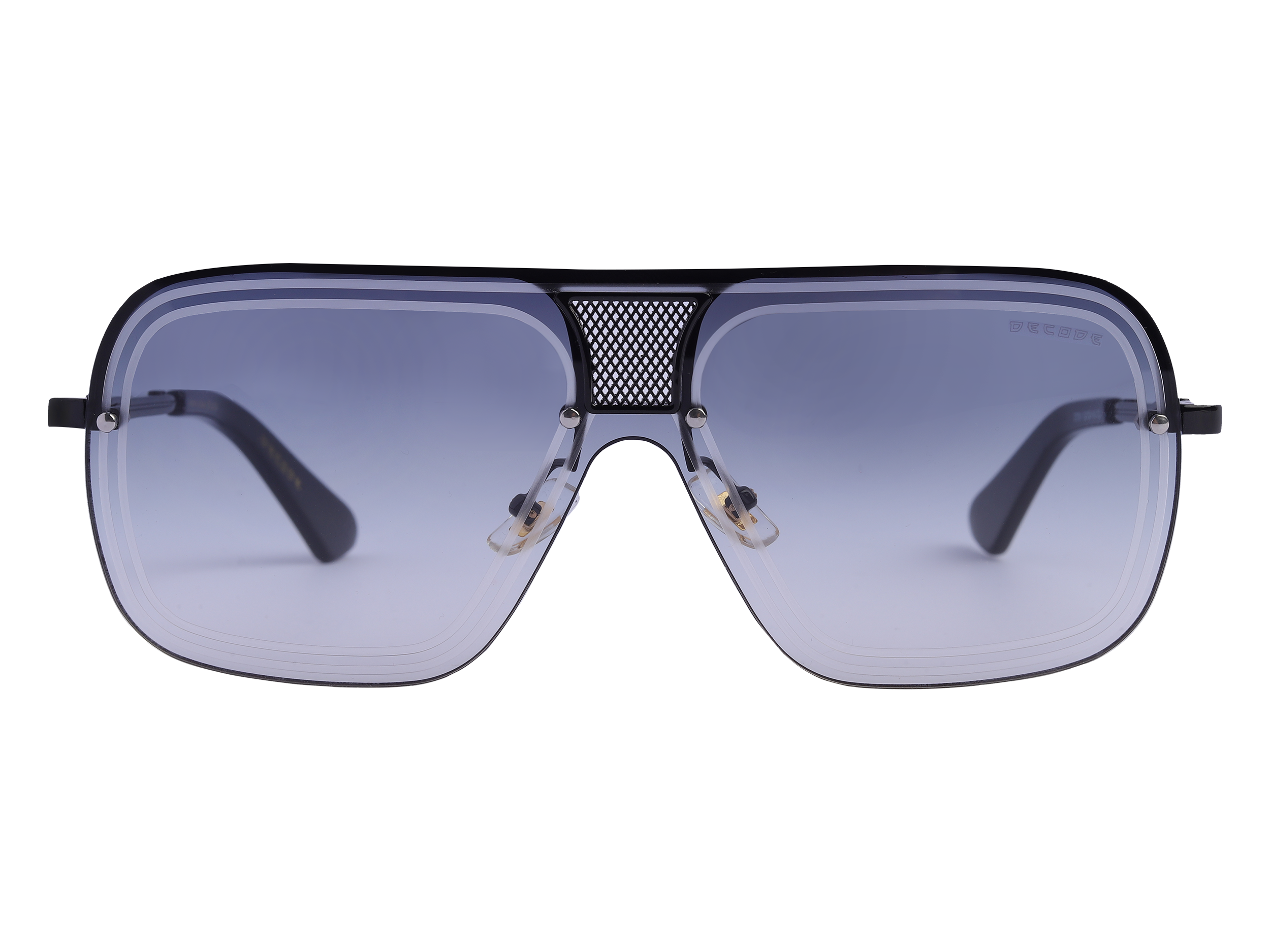 Decode Square Sunglasses - DT081 Black
