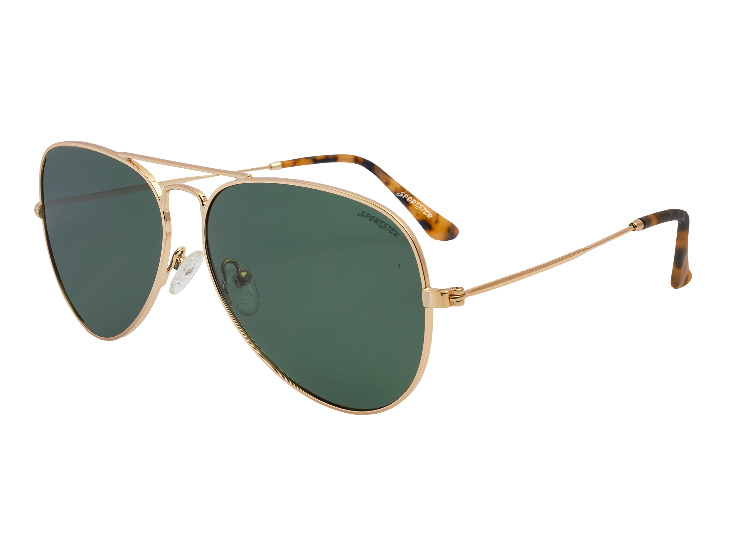 Sportster Aviator Sunglasses - GLT9117 Gold