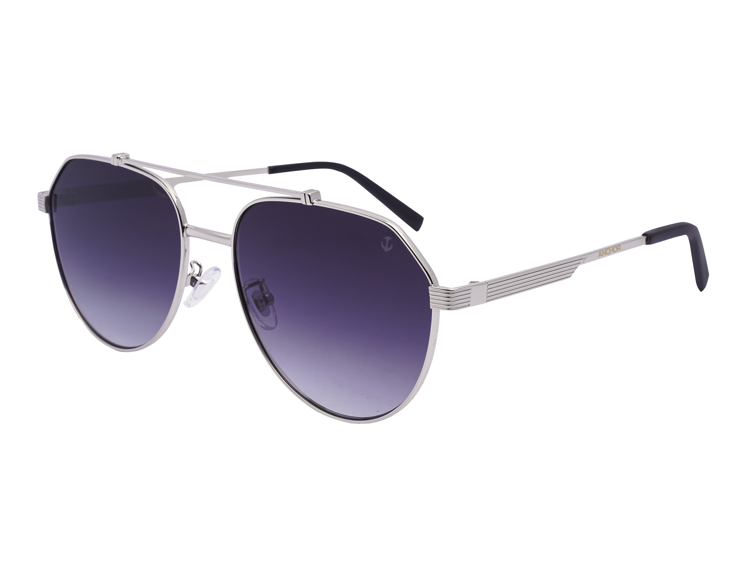 Anchor Aviator Sunglasses - PR85NR Silver