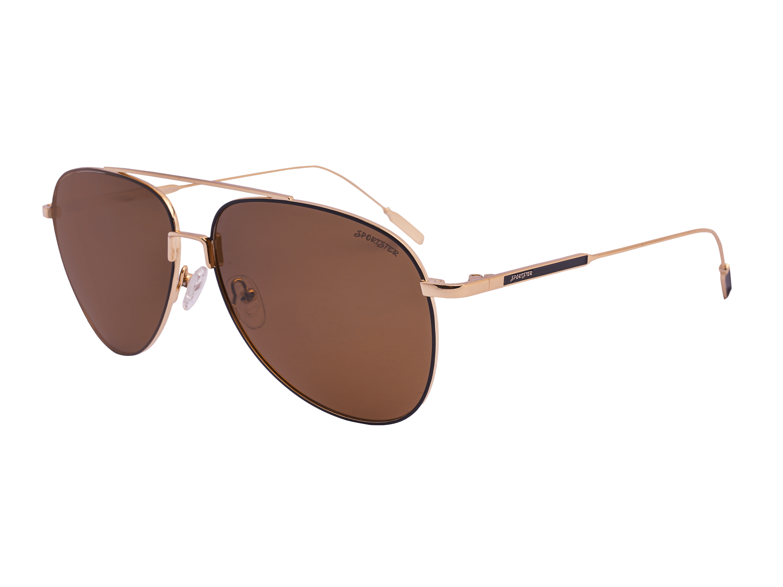 Sportster Aviator Sunglasses - GLT9120 Gold