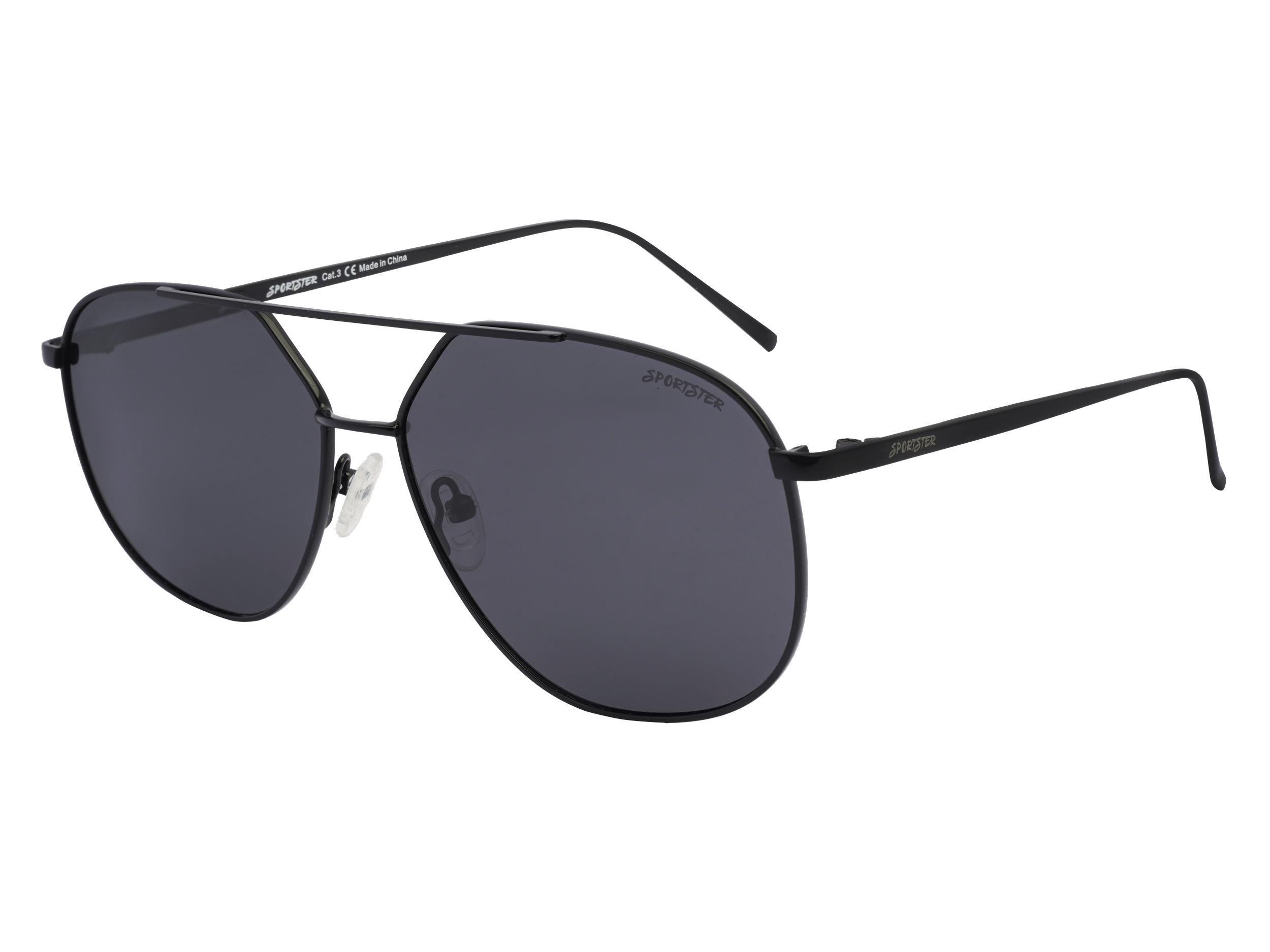 Sportster Round Sunglasses - GLT9134 Black