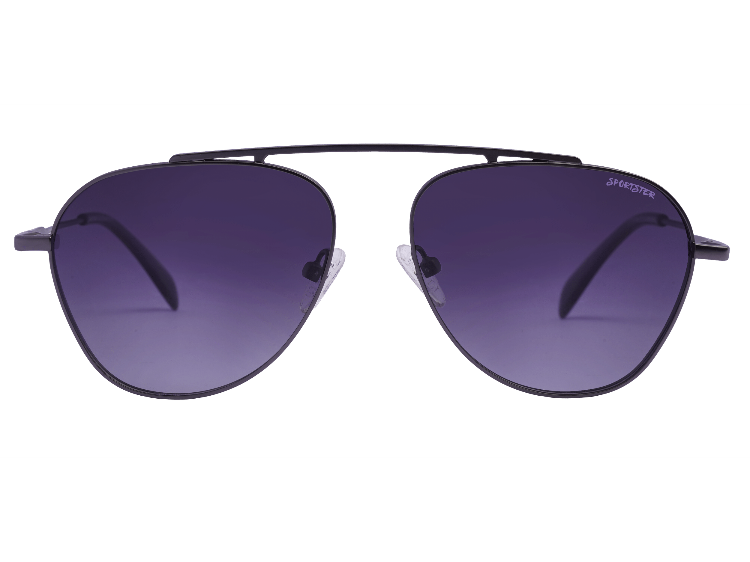 Sportster Round Sunglasses - GLT9109 Silver