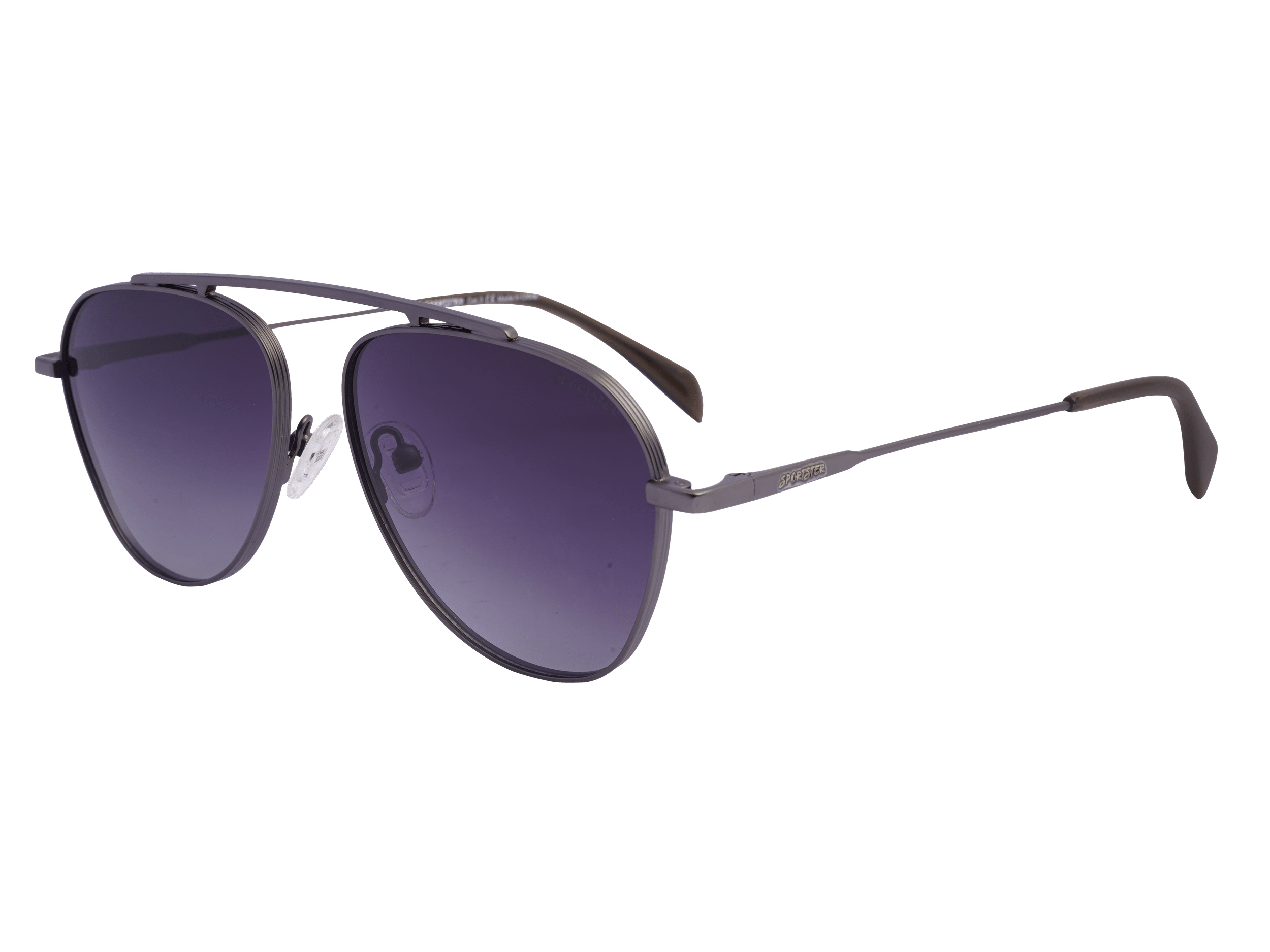 Sportster Round Sunglasses - GLT9109 Silver