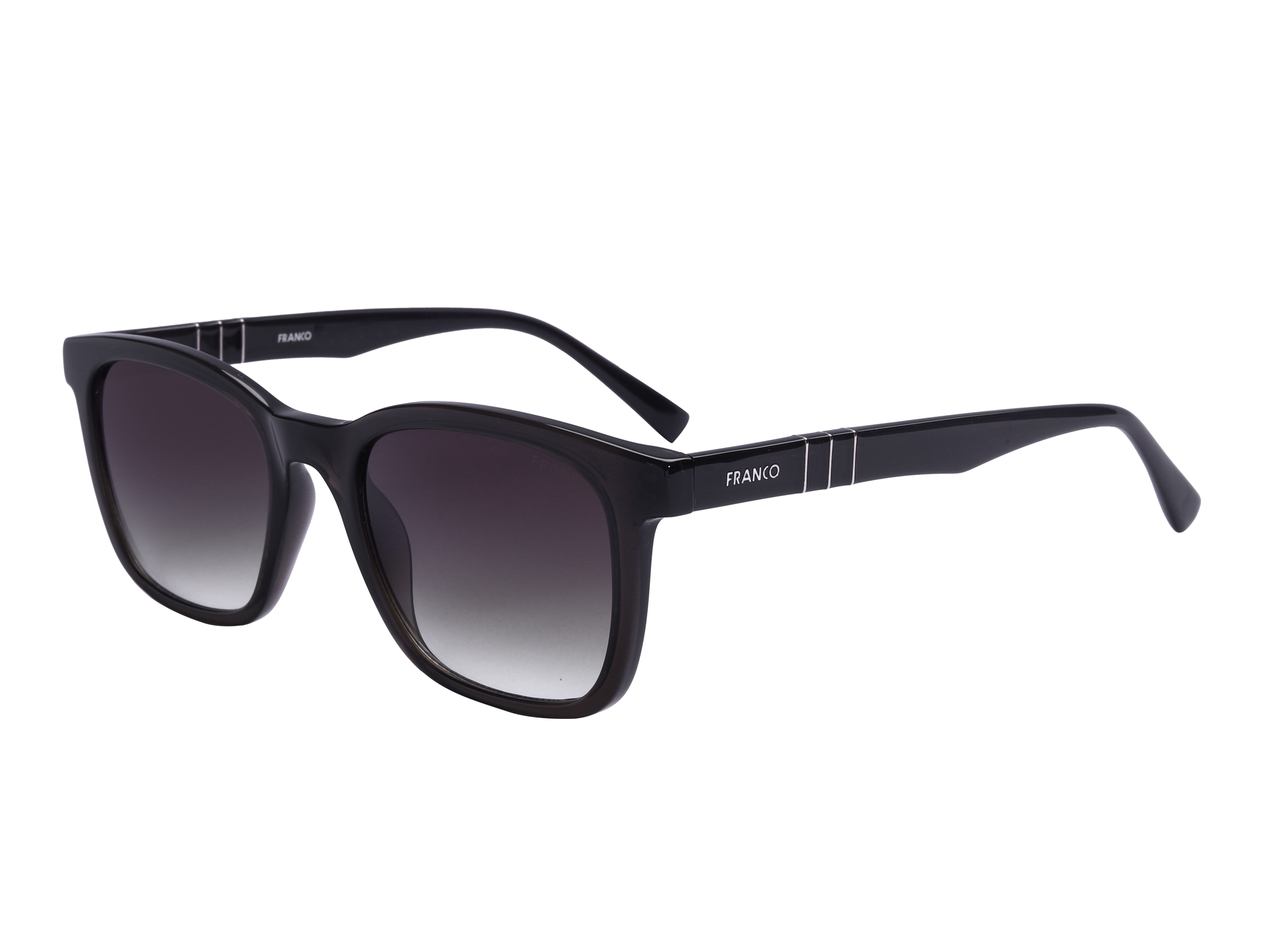 Franco Square Sunglasses - 9002 Black