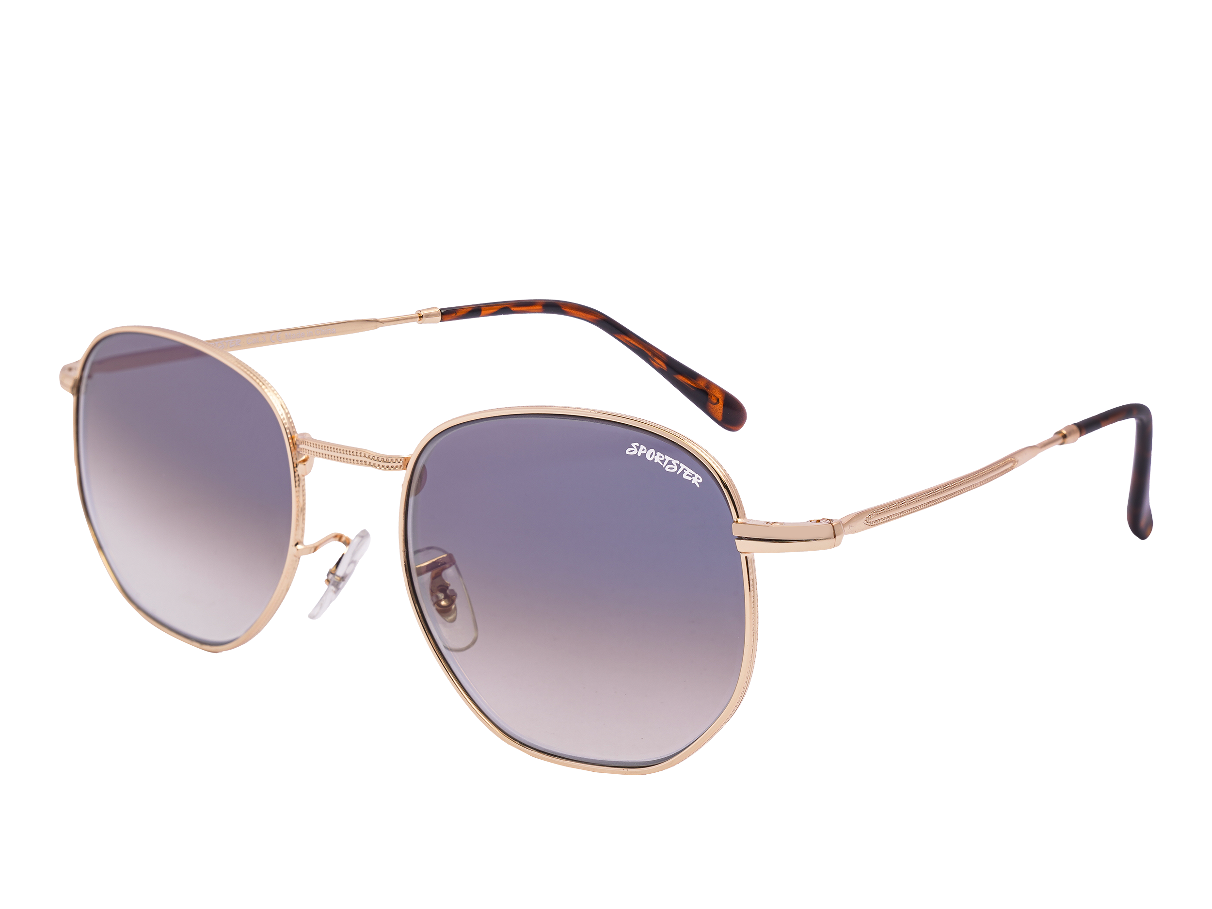 Sportster Round Sunglasses - RB3772 Gold