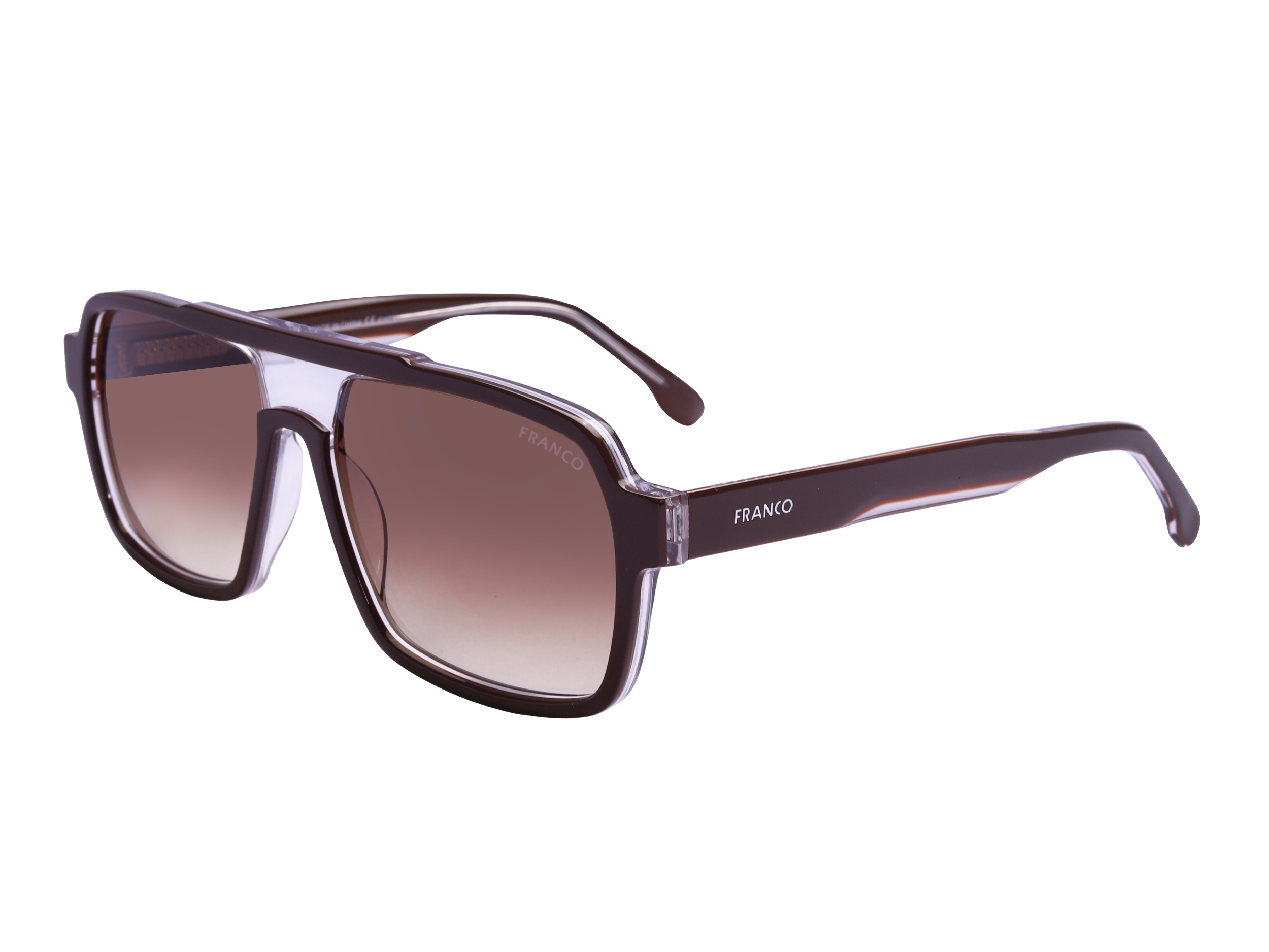 Franco Square Sunglasses - 3227 Brown