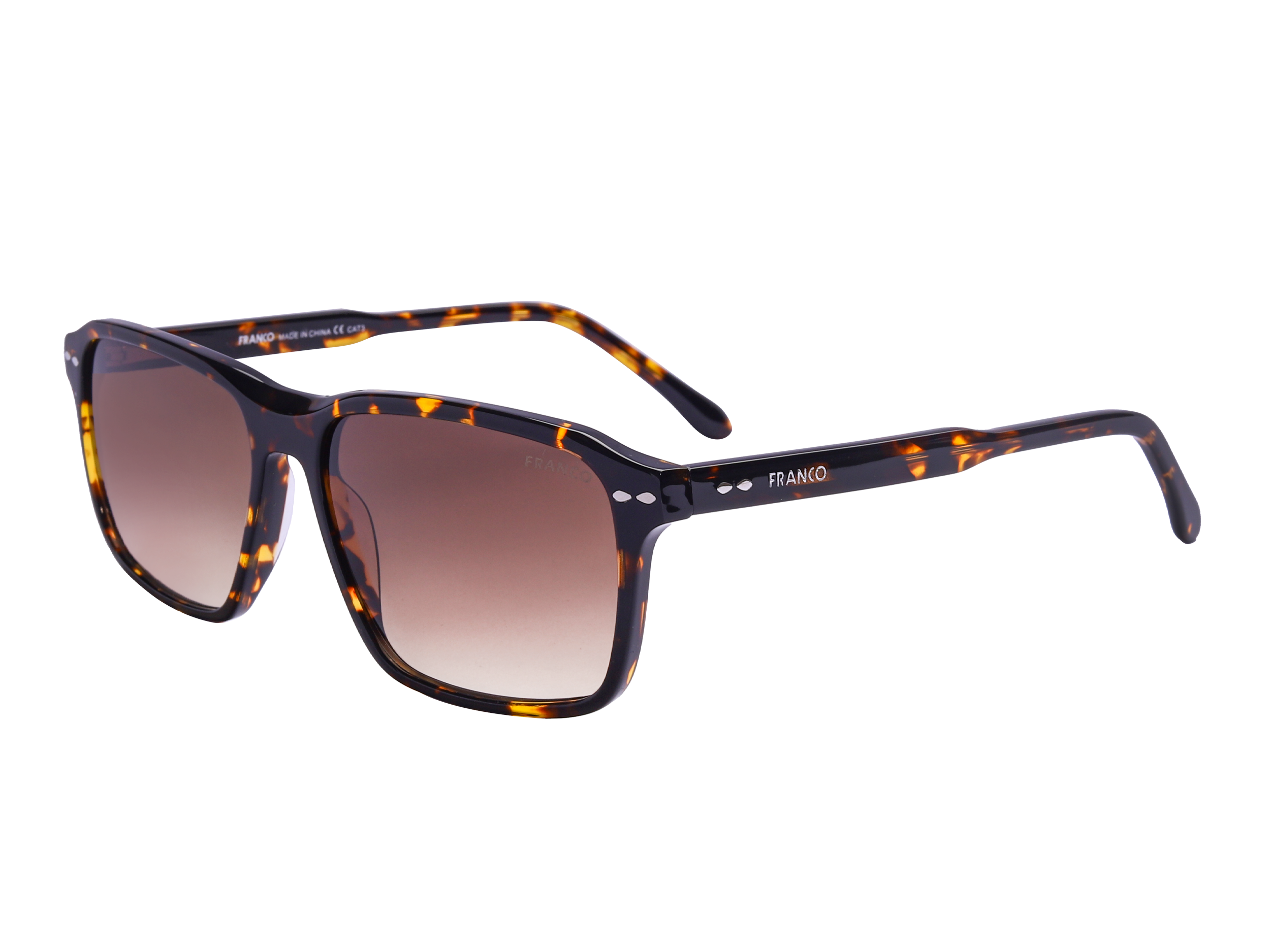 Franco Square Sunglasses - 3223 Brown