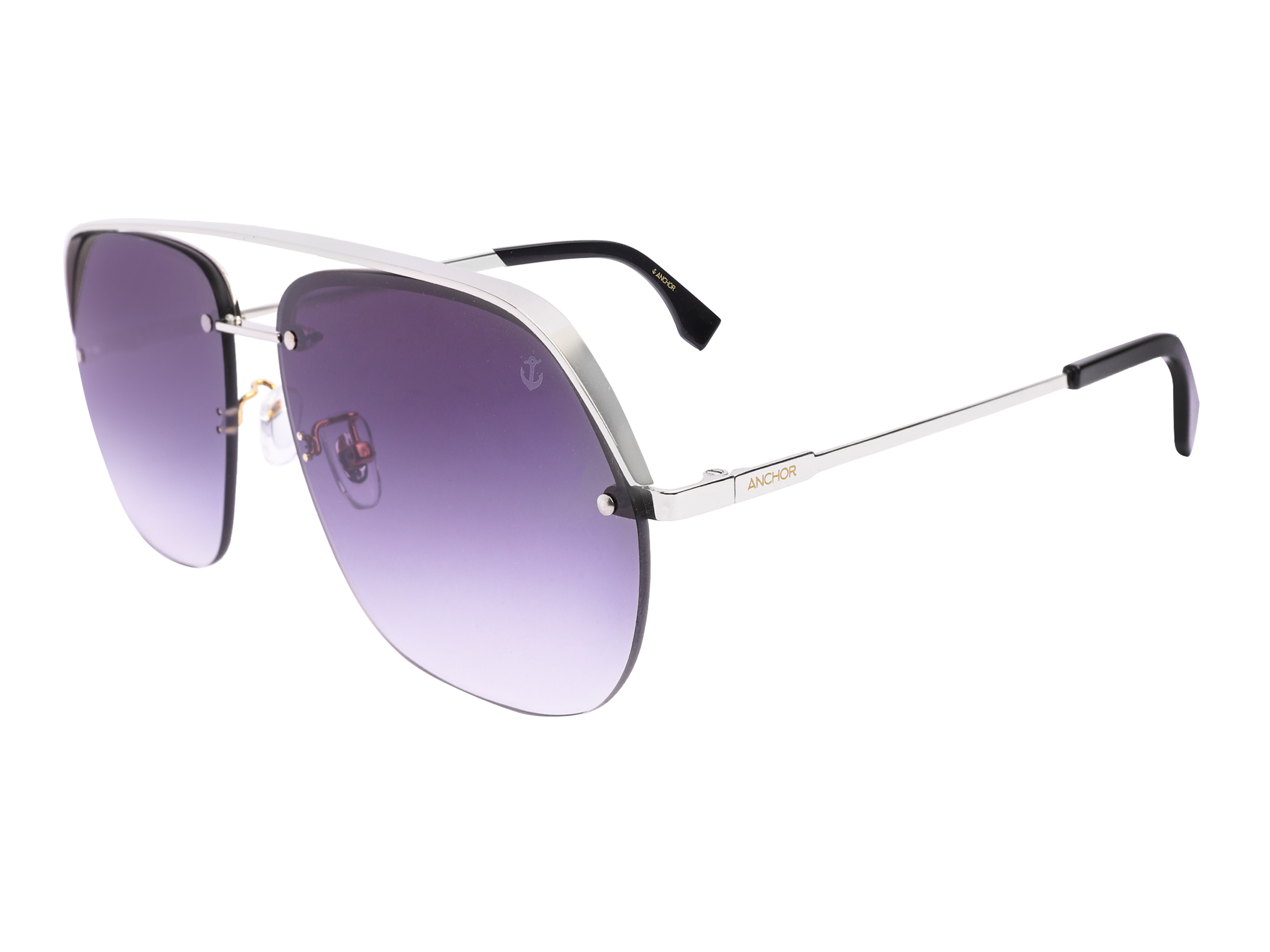 Anchor Aviator Sunglasses - DG4392 Silver