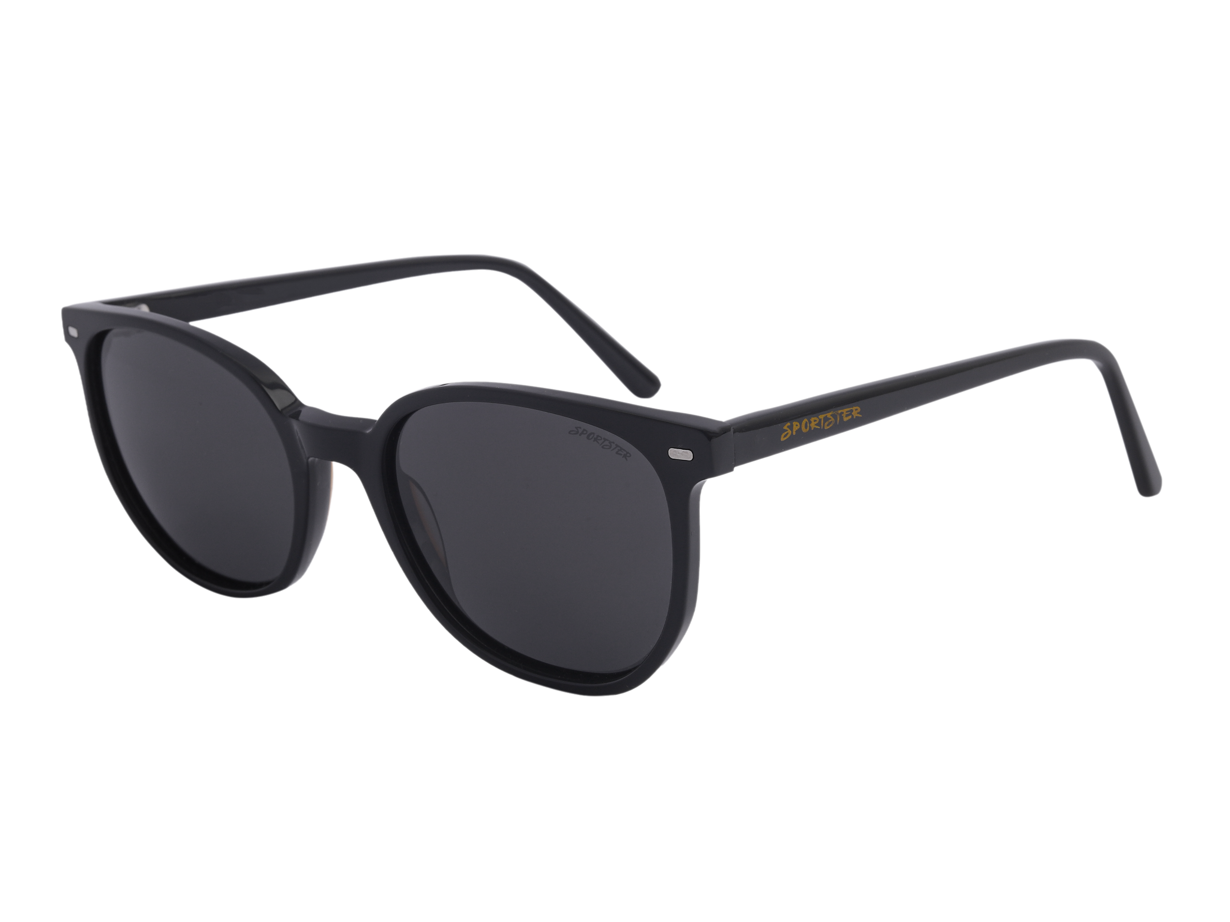 Sportster Round Sunglasses - GS5805 Black