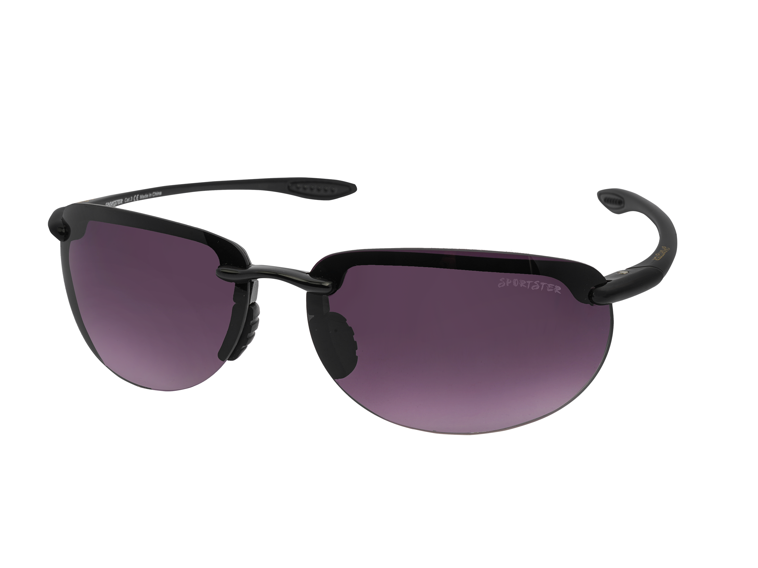 Sportster Round Sunglasses - MJ414 Black