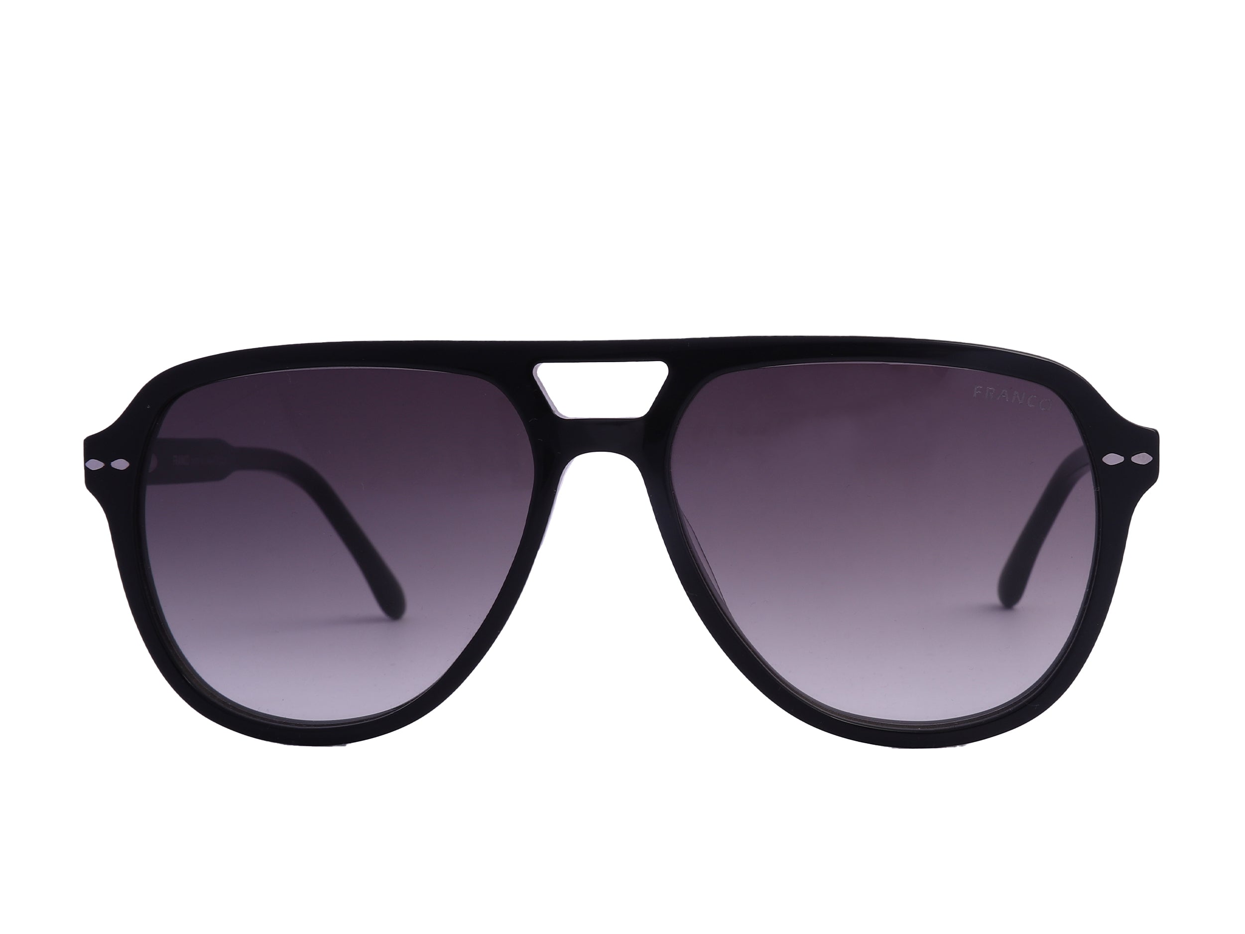 Franco Square Sunglasses - 3222 Black