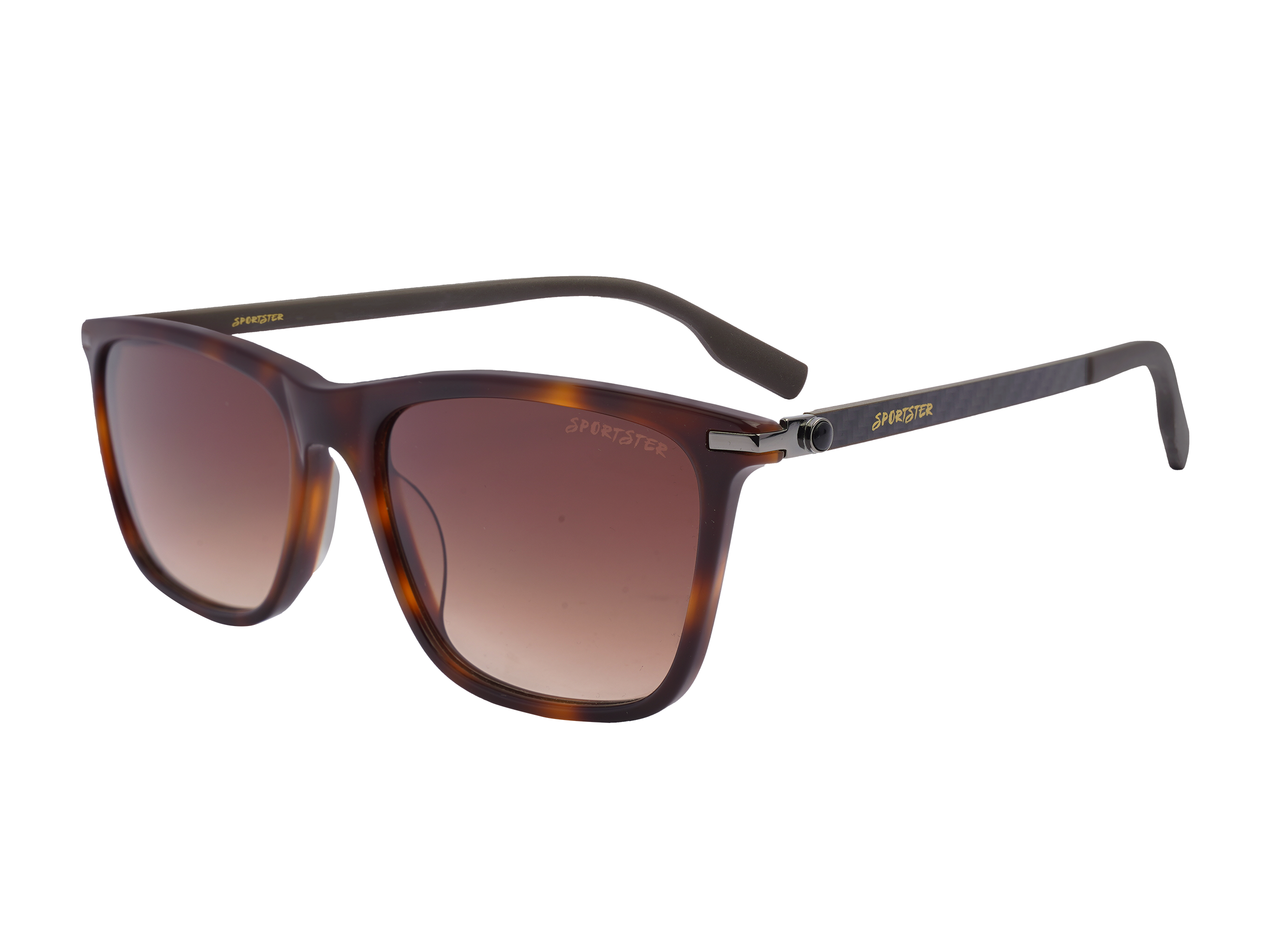 Sportster Square Sunglasses - PR54CV Brown