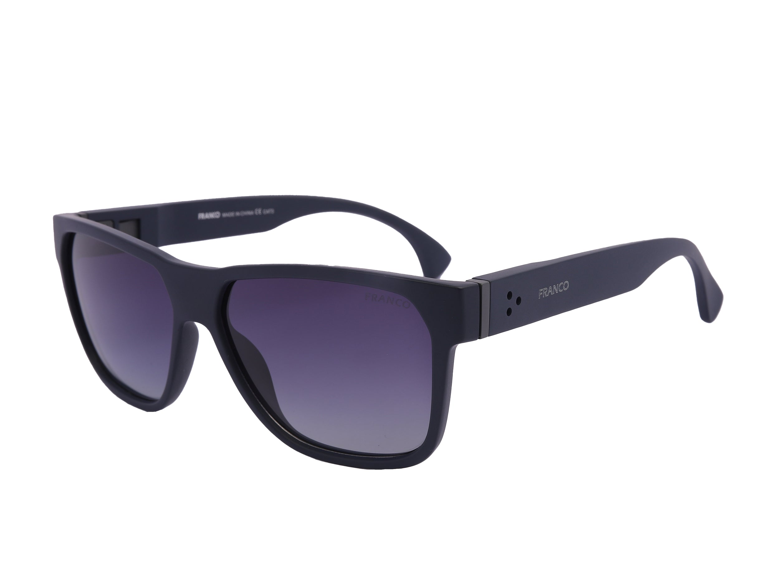 Franco Square Sunglasses - 9050 Black