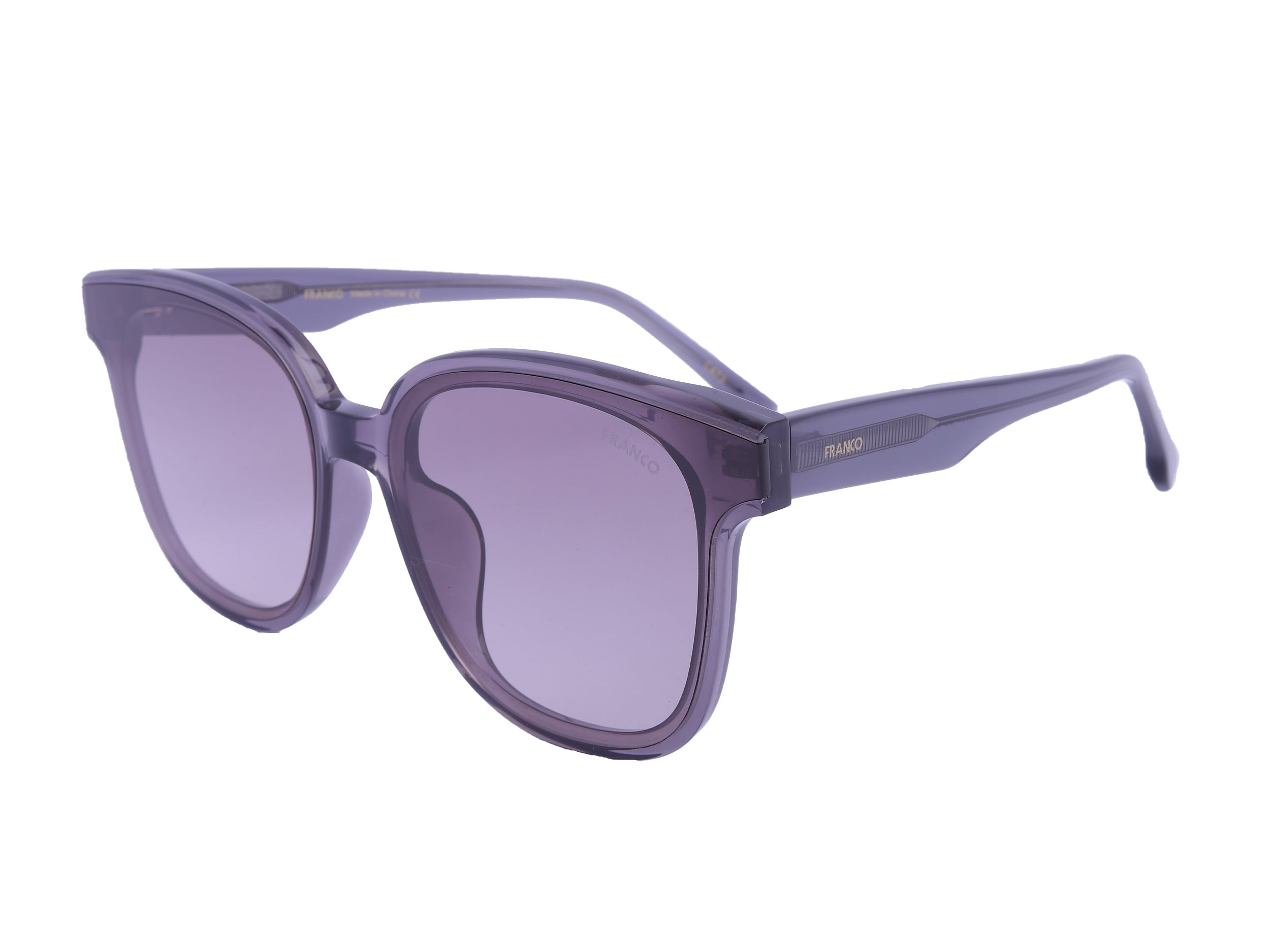 Franco Square Sunglasses - 9037 Light Grey