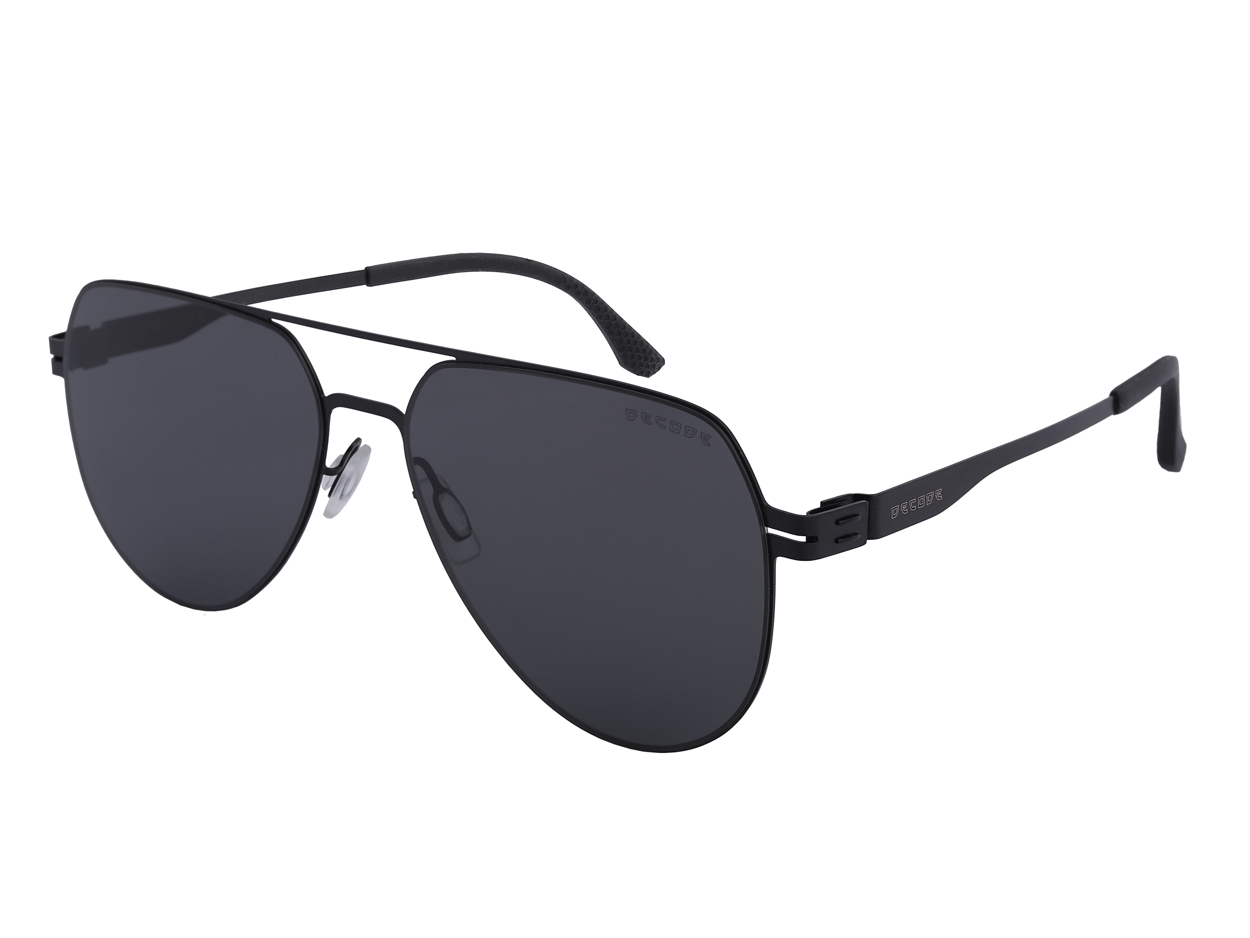 Decode Aviator Sunglasses - 18054 Black