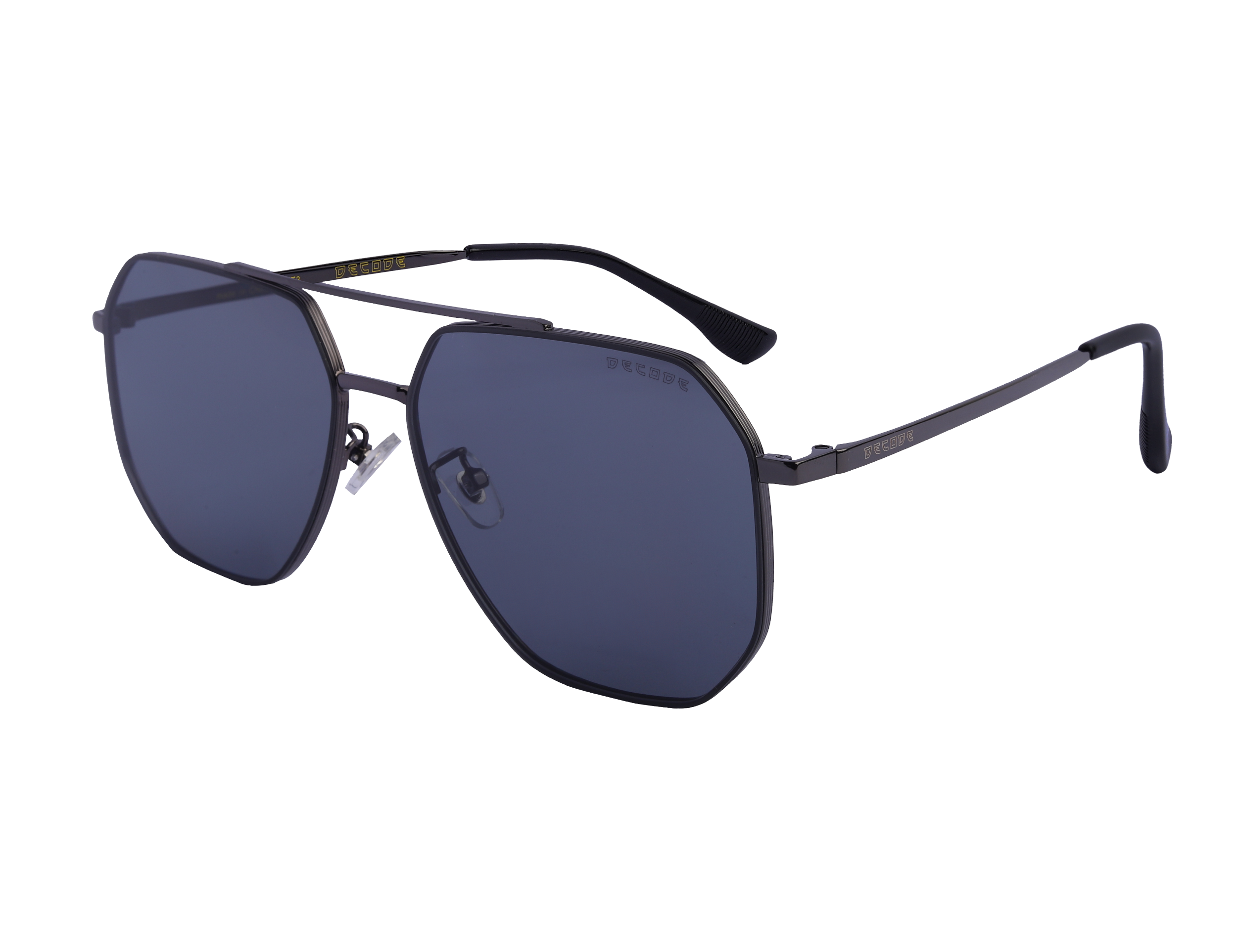 Decode Square Sunglasses - 2258 Black