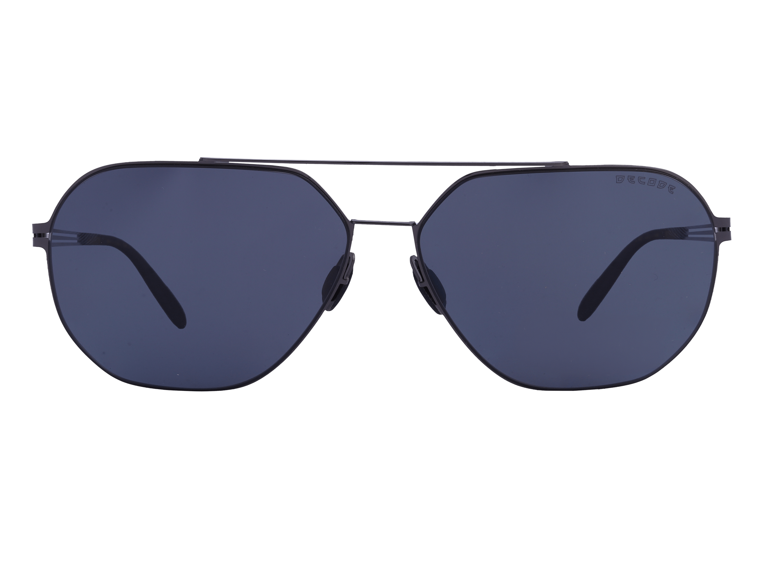 Decode Aviator Sunglasses - 7106 Black