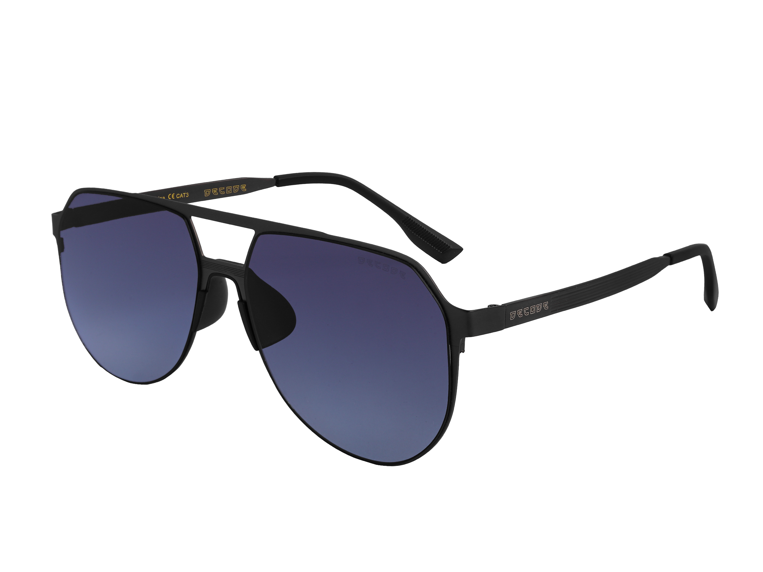 Decode Aviator Sunglasses - 2257/PLZ Grey