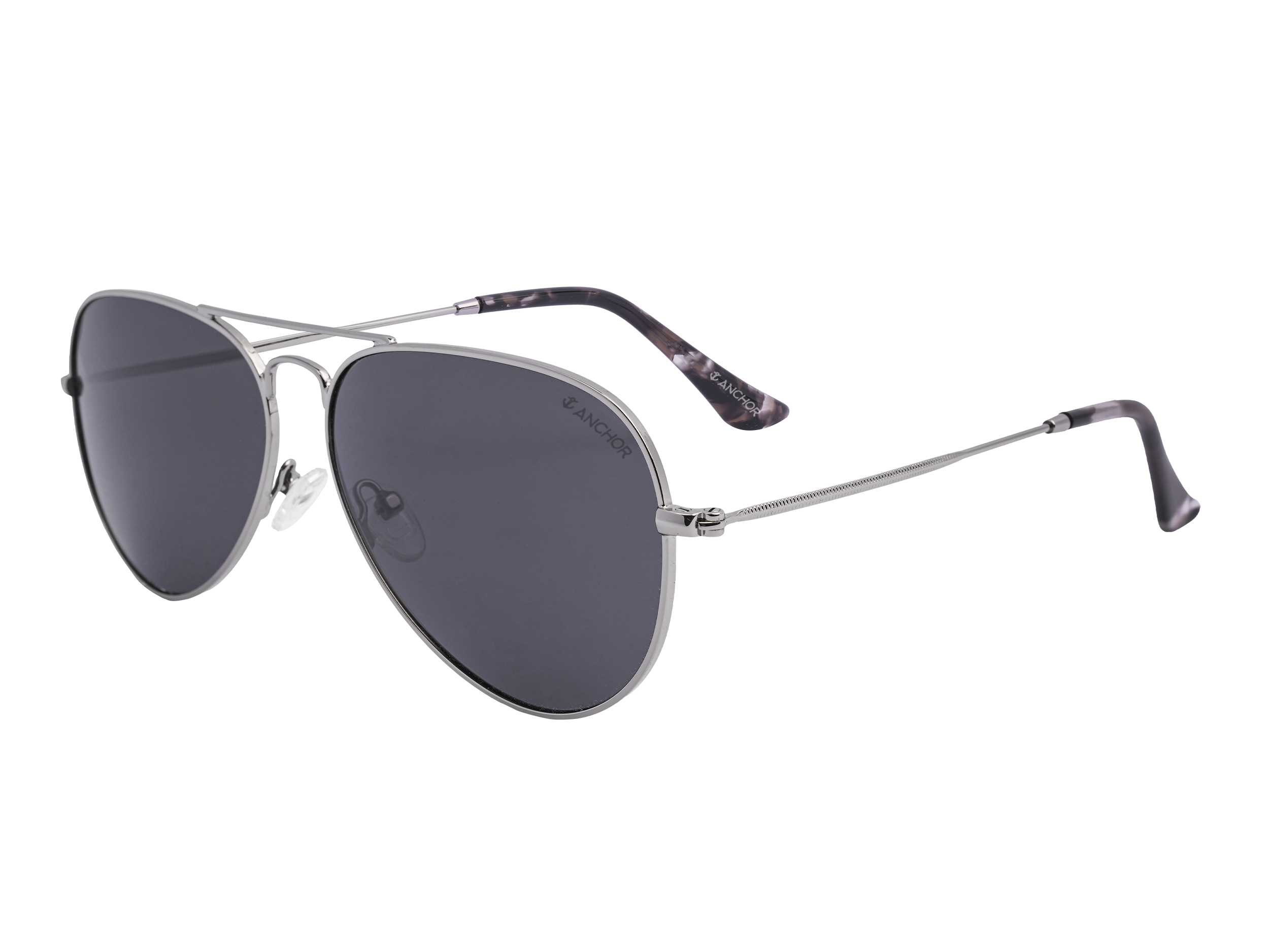 Anchor Aviator Sunglasses - GLT9117 Silver