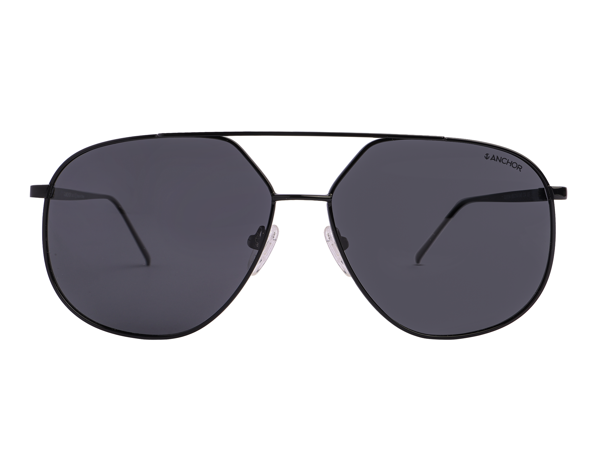 Anchor Round Sunglasses - GLT9134 Black