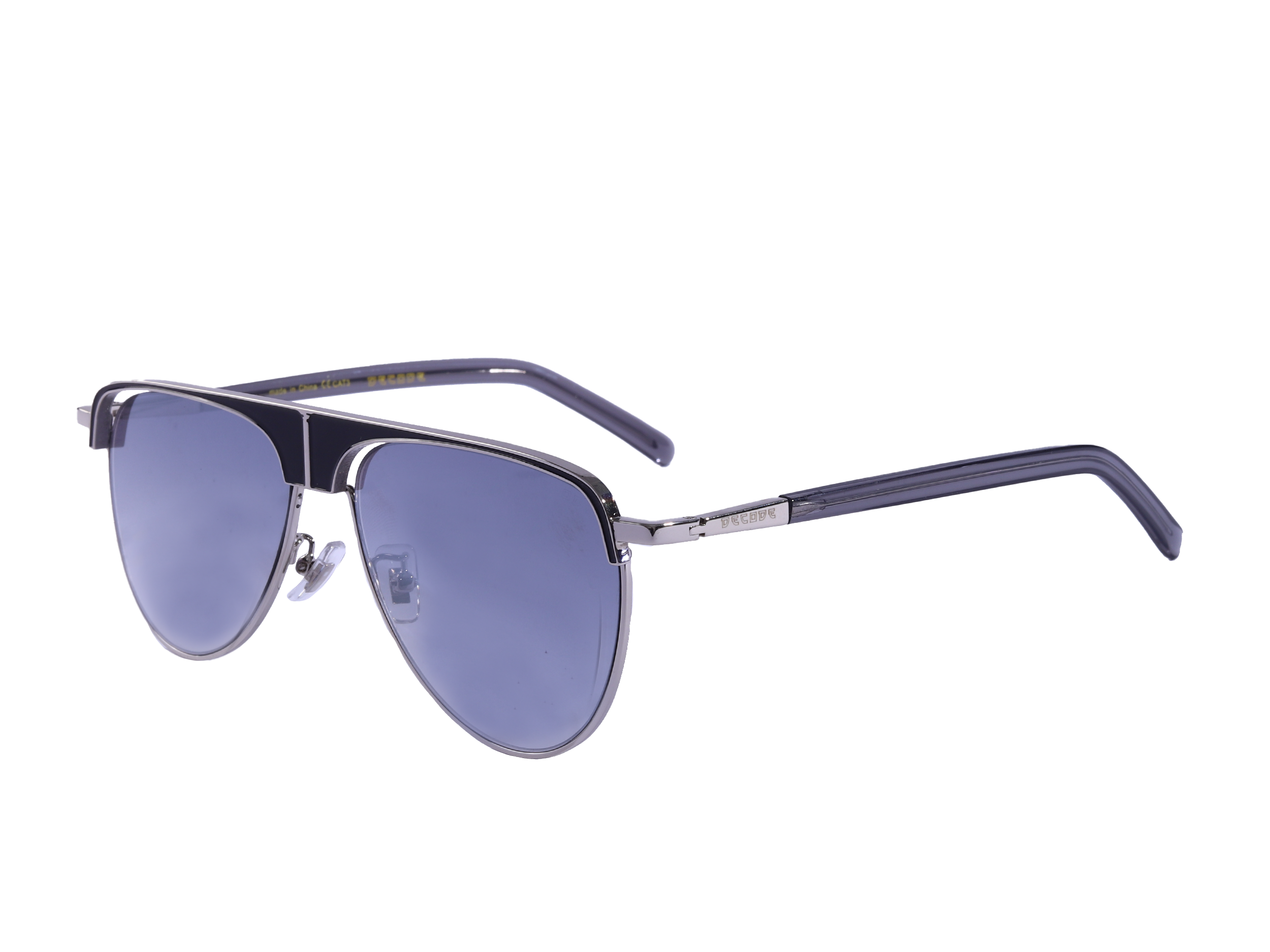 Decode Round Sunglasses - 1069 Silver