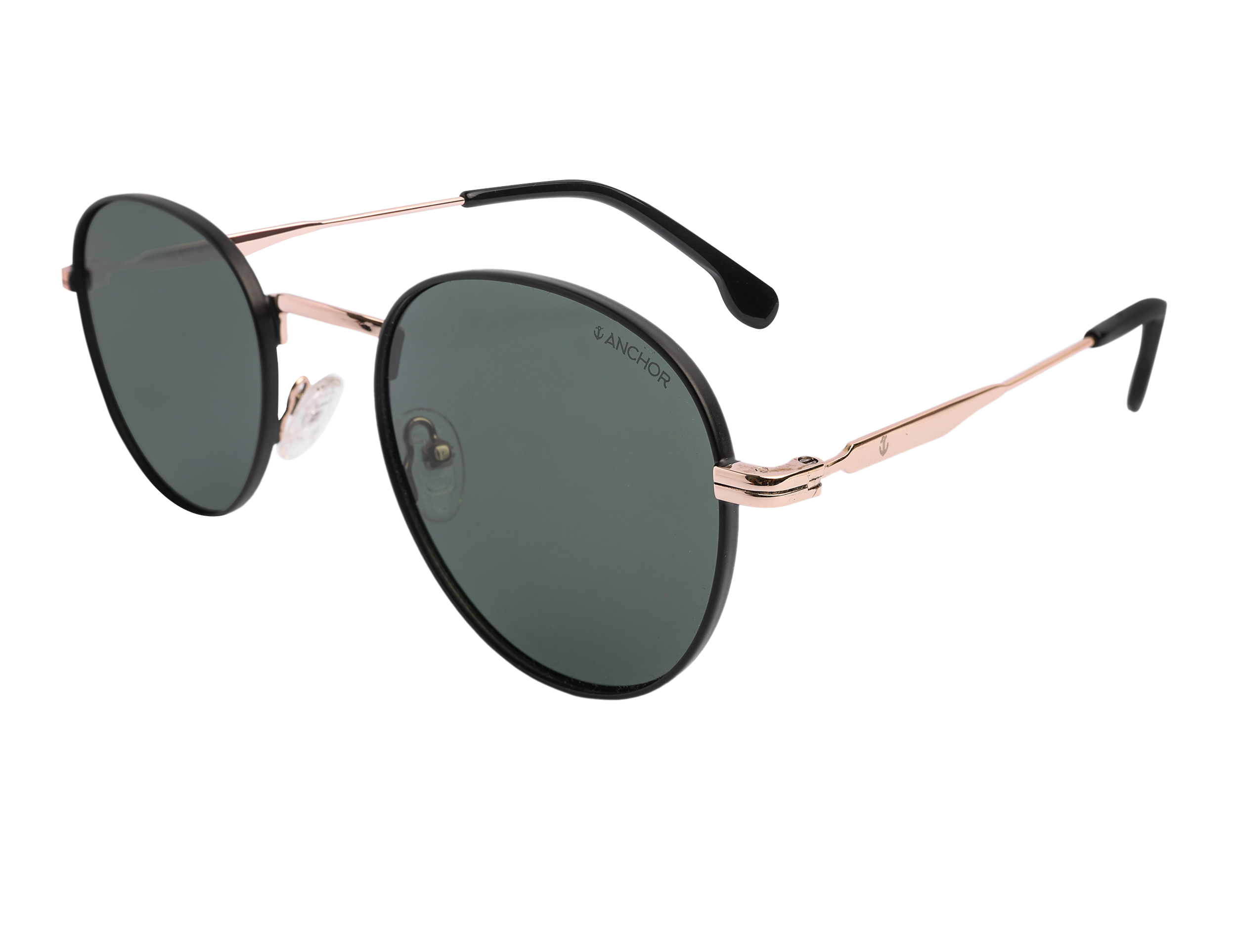 Anchor Round Sunglasses - GLT2015 Gold