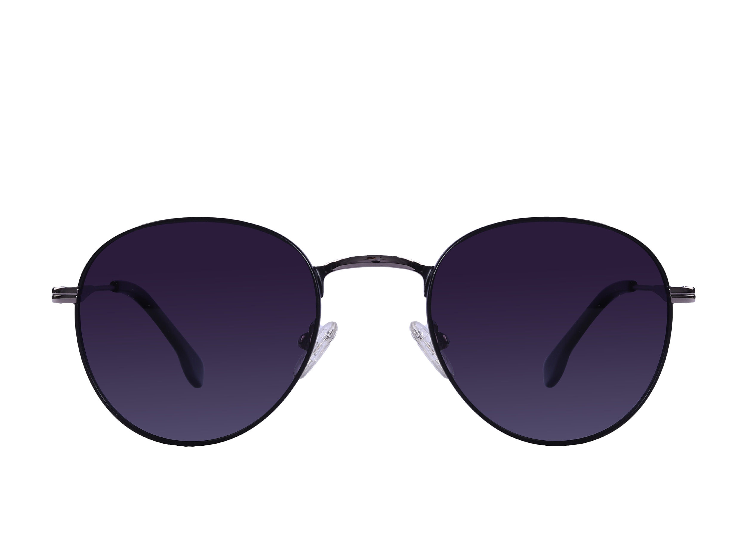 Anchor Round Sunglasses - GLT2015 Black