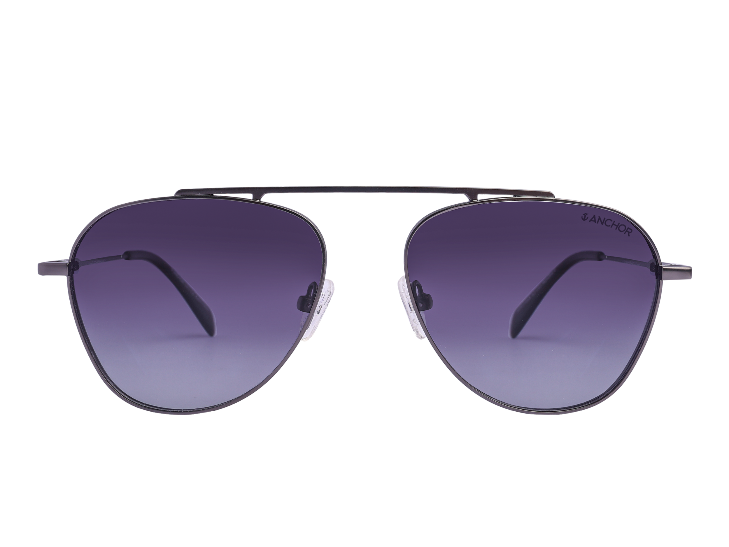 Anchor Round Sunglasses - GLT9109 Gray